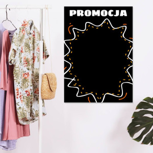Tablica kredowa z nadrukiem promocja 077