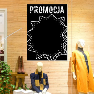 Tablica kredowa z nadrukiem promocja 078