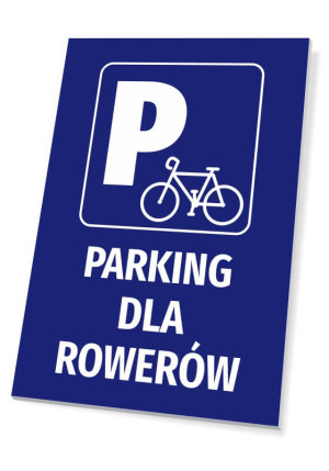 Tabliczka parkingowa dla rowerów