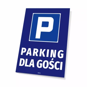 Tabliczka parkingowa Parking dla gości