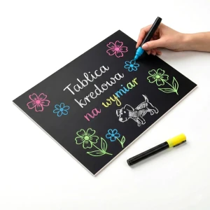 Tablica kredowa na wymiar - mazaki kredowe