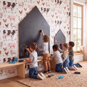 Tablica kredowa dla dzieci domek 393