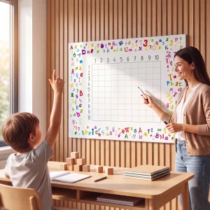 Tablica suchościeralna EDU tabliczka mnożenia 034