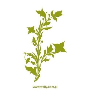 Naklejka ścienna kwiaty 1428