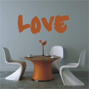 Naklejka Love 1654 - naklejka ścienna samoprzylepna
