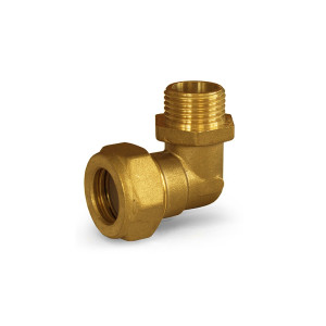 WARMON Raccord coudé 90°, raccord rapide, raccord à manchon pour eau  15 1/2'' EF