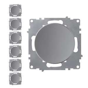 ONEKEYELECTRO Interrupteur simple allumage (pack de 7)-"Gris 7 pieces"