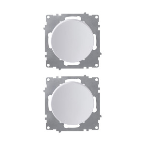 ONEKEYELECTRO Interrupteur simple allumage (pack de 2)-"Blanc 2 piéces"