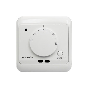 WARMON Thermostat analogique AC3082H   blanc