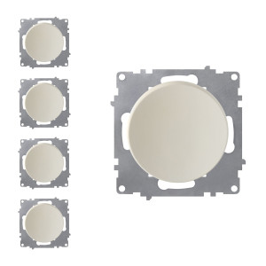 ONEKEYELECTRO Interrupteur simple allumage (pack de 5)-"Beige 5 piéces"