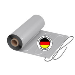 Natte chauffante biconductrice WARMON ALU 150 W/m² pour parquet, stratifié - 15 m²
