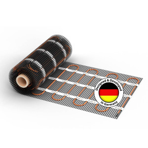 Natte chauffante bi-conductrice WARMON ULTRA 200 W/m² pour carrelage