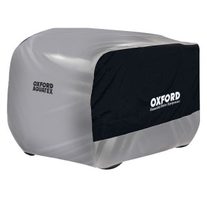 Pokrowiec na motocykl OXFORD AQUATEX NEW ATV kolor srebrny, rozmiar L