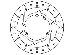 Tarcza hamulcowa MST301 Przód stała TRW 240/101/3mm/117mm