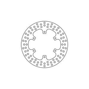 Tarcza hamulcowa MST369 Przód/Tył stała TRW 245/115/4mm/133mm