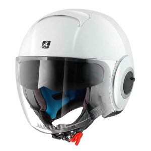 Kask Otwarty SHARK NANO BLANK kolor biały