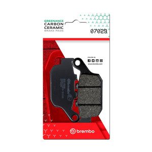 Klocki hamulcowe 07029 BREMBO carbon / ceramic, przeznaczenie: skuter pasuje do: HONDA; ZONTES