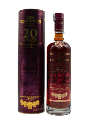 Rum Centenario 20 Aniversario Fundación