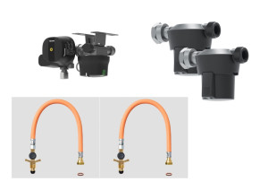 TRUMA Duocontrol Horisontal Sett G10 Med Gassfilter