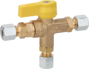 GOK Regler und Armaturengesellschaft mbH & Co. KG Manual Changeover Valve Type Muv 10x10x10mm