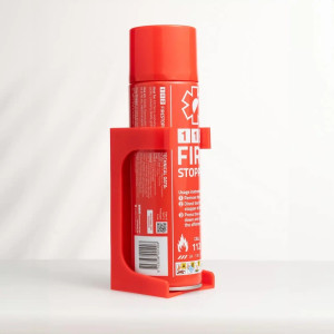 Brannslukker 112 Fire Stopper Slukkespray 400 Ml. Inkl. Veggfeste