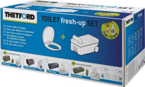 Thetford Fresh-Up Sett Til Toalett C200 M/hjul