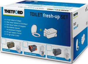 Thetford Fresh-Up Sett Til Toalett C220 M/ Hjul
