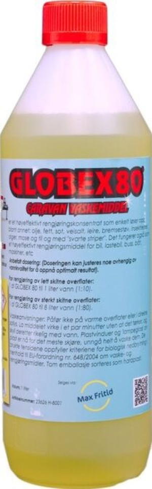 Vaskemiddel Globex 80 1 Liter