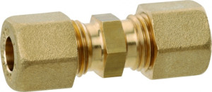 ALDE Skjøteunion Se 10 Mm Messing