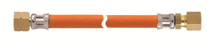 GOK Regler und Armaturengesellschaft mbH & Co. KG Gasslange 60 Cm -  M8mm X1/4"R Linx Messing