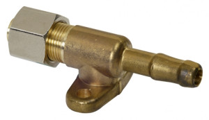 TRUMA Overgang Slange 10mm - Rør 3/8 M/veggfeste - Utgår