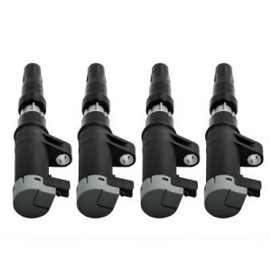 Maxpeedingrods 8200208611 Bobine dAllumage Kit Noir compatible pour Dacia Nissan Opel Renault