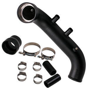 Maxpeedingrods KIT de tuyau de refroidisseur intermédiaire de charge turbo compatible pour BMW N54 (3.0T) 135i 335i E82 E88 E90 E92