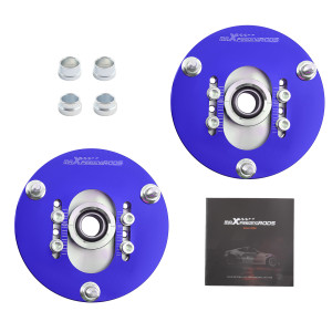 Maxpeedingrods Coupelles de Carrossage dAmortisseurs compatible pour BMW E46 98-05 320 323 325 328 M3 Neuf