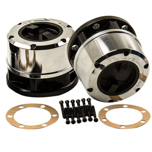 Maxpeedingrods 2 photos roue libre roue moyeu de roue verrouillage manuel compatible pour KIA Sportage 4WD 95-02 26 dents
