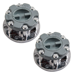 Maxpeedingrods Moyeux de blocage de roue libre paire compatible pour mitsubishi pajero compatible pour triton l200 md886389