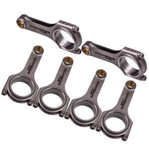 Maxpeedingrods Bielle compatible pour Nissan GTR RB26 RB28 RB25DET RB26DET Connecting Rods Con Rod Pleuel