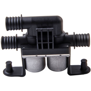 Maxpeedingrods Vanne d'eau de soupape, commande de chauffage compatible pour BMW E60 E63 E64 E65 M5 525i 528 64116906652