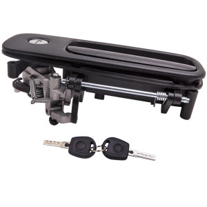 Maxpeedingrods Compatible pour VW Tranporter T5 Caddy compatible pour Golf Polo Lupo compatible pour Extérieur Poignée de porte avec Clé