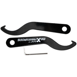 Maxpeedingrods 2pcs Clés à douille réglables for coilover 3-7/8 diamètre compatible pour extérieur