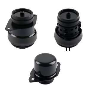 Maxpeedingrods 3Pcs Supports Moteur compatible pour VW Caddy II compatible pour Golf 3 Polo Vento compatible pour Seat Cordoba Ibiza II