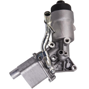 Maxpeedingrods Huile Refroiddiseur D'Huile Filtre compatible pour Opel Vauxhall Astra Meriva 55566784