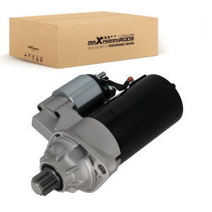 Maxpeedingrods Démarreur 10 Dents 12V compatible pour Audi A3 8L1 1.8L 1.9L 1999-2003 02M911023C 2kW