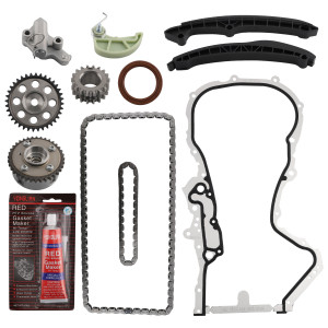 Maxpeedingrods Jeu de chaines de distribution compatible pour Audi Skoda VW 1.4 TSI TFSI 1.603C109158A