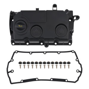 Maxpeedingrods couvercle de chambre de soupape culasse compatible pour VW Golf 5 passat B6 compatible pour Audi A3 8P