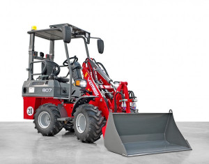 Radlader 807 Plus, Hoflader mit Vollausstattung