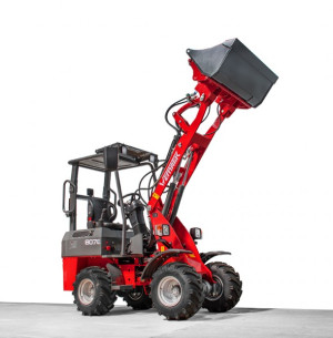 Elektrischer Hoflader 807E, Elektro Radlader, Hoflader