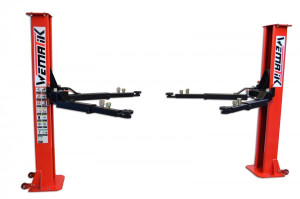 Hydraulische 2 Säulen Hebebühne New Orleans 3 Tonnen mit 230 Volt Anschluss