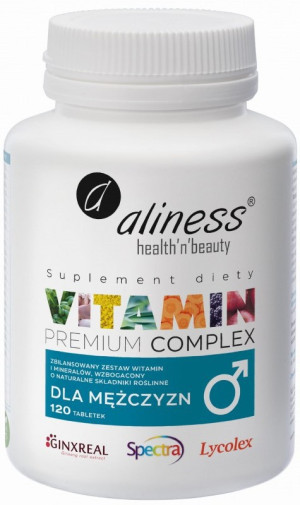 Premium Vitamin Complex dla Mężczyzn VEGE 120 tabletek