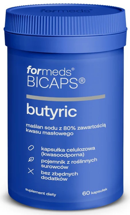 BICAPS Maślan Sodu - Butyric 60 kaps.